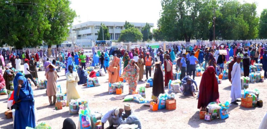 Acting Governor, Kadafur, Flags off Presidential Emergency Food and Nutrition Distribution