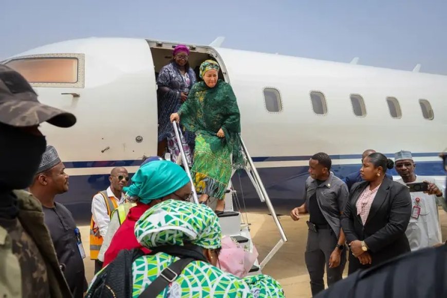 UN Deputy Secretary-General Amina Mohammed visits Nigeria