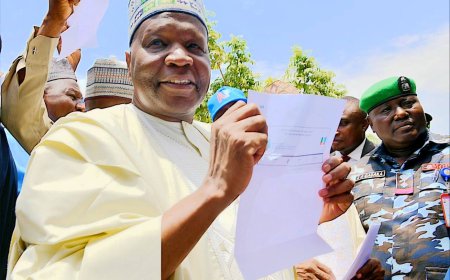 Gov Inuwa  has participated in the All Progressives Congress House of Representatives direct primaries
