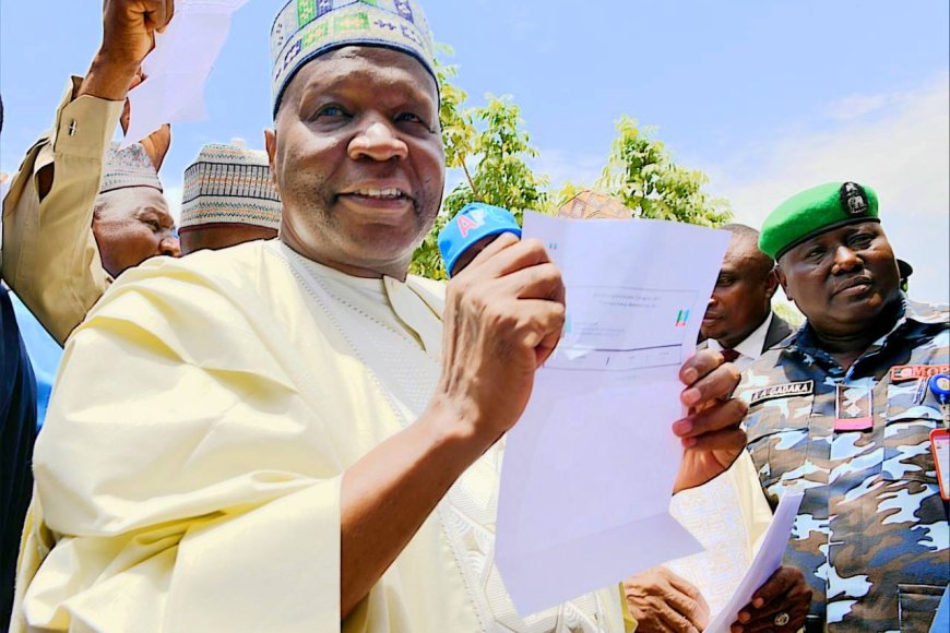 Gov Inuwa  has participated in the All Progressives Congress House of Representatives direct primaries
