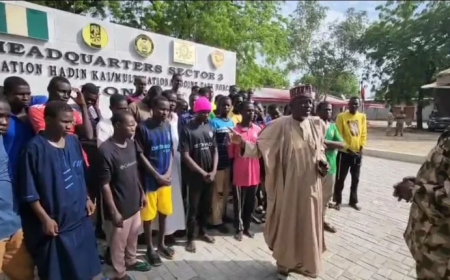 Troops foil ISWAP mass abduction bid, rescue 46 students in Borno