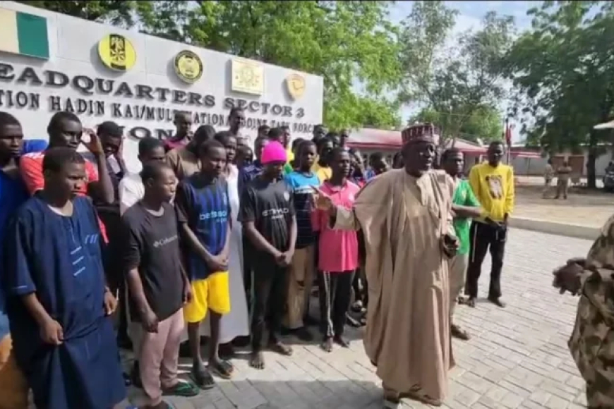 Troops foil ISWAP mass abduction bid, rescue 46 students in Borno