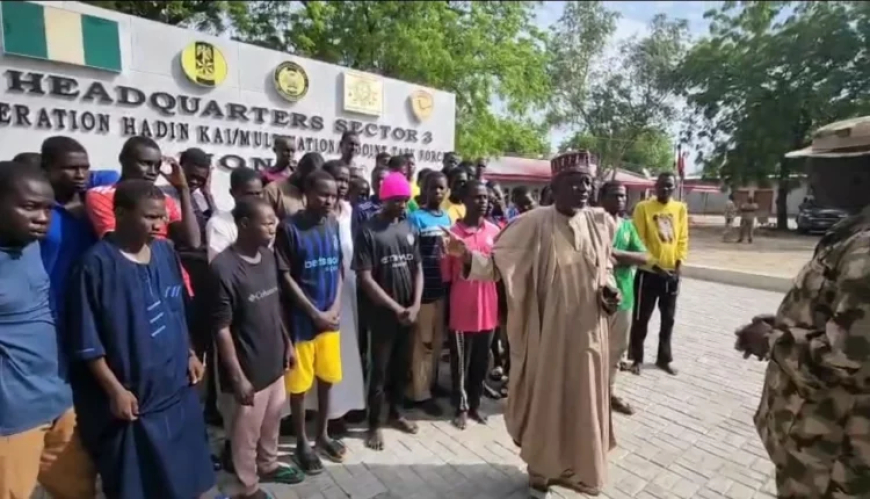 Troops foil ISWAP mass abduction bid, rescue 46 students in Borno